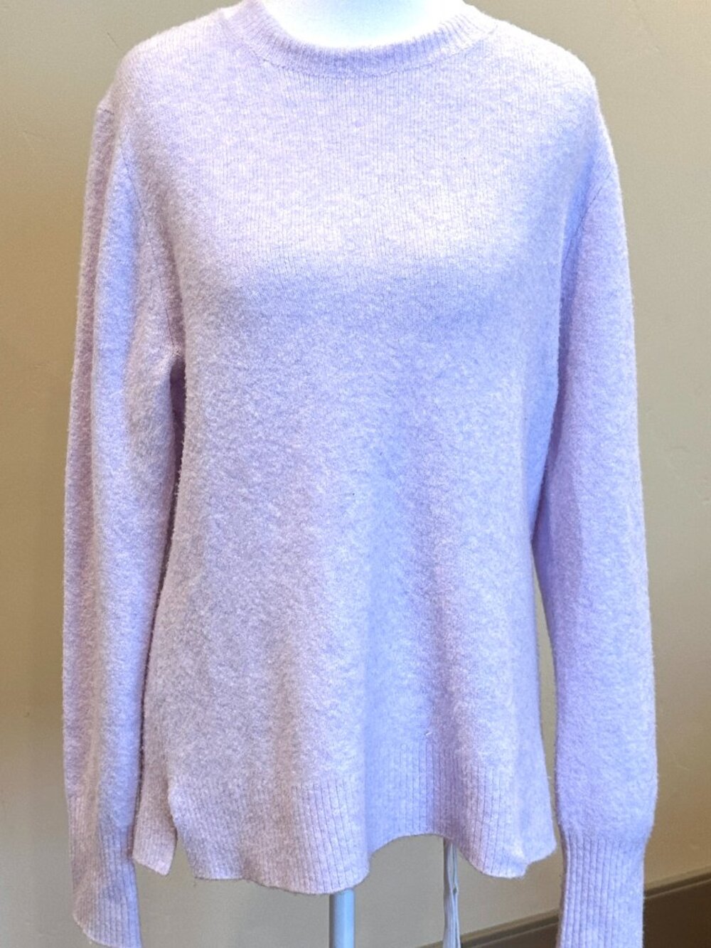 J. CREW PURPLE WOOL SWEATER MEDIUM/SMALL